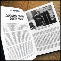 ROTTING WAYS TO MISERY: THE HISTORY OF FINNISH DEATH METAL hardback book