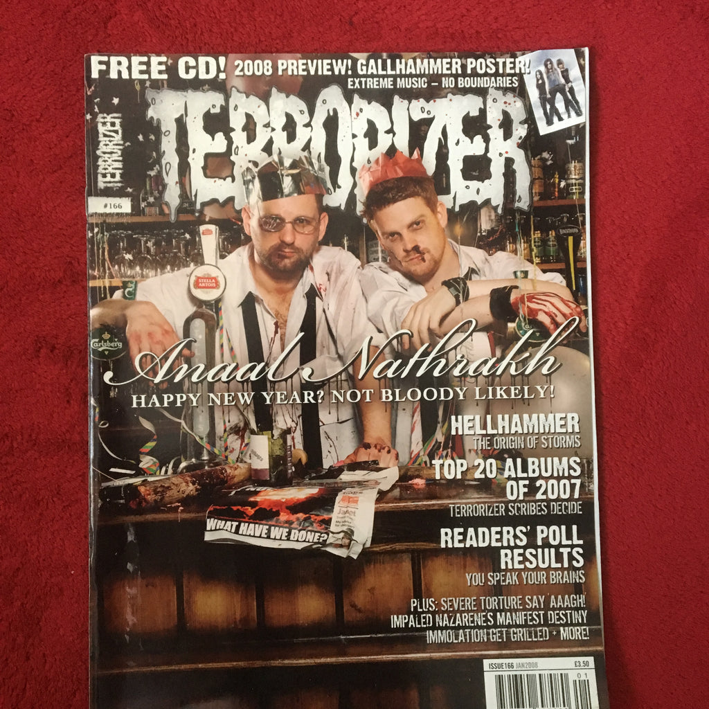 MOVING SALE: TERRORIZER magazine £1 per copy!   (issues 150-200)