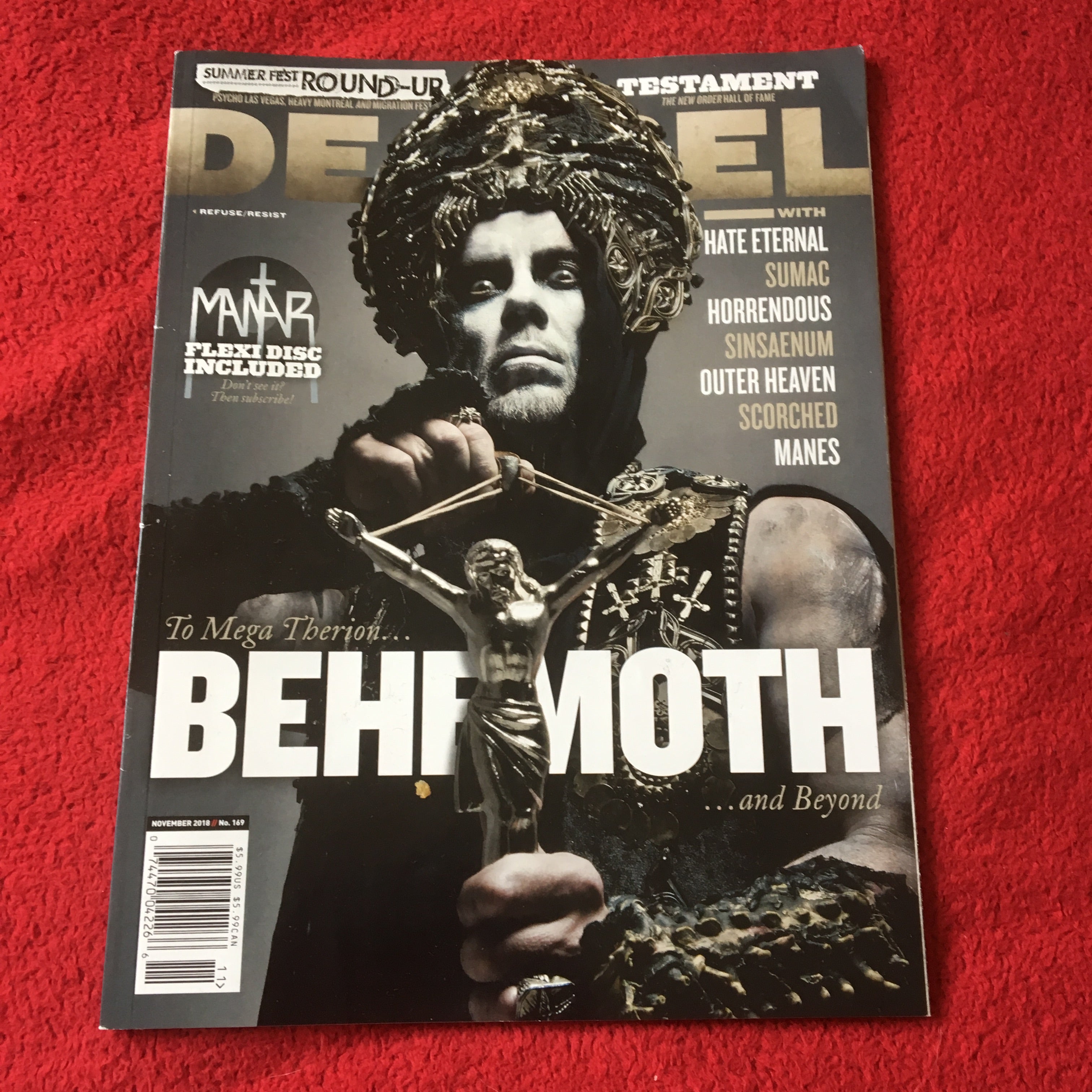 DECIBEL magazine (multiple issues)