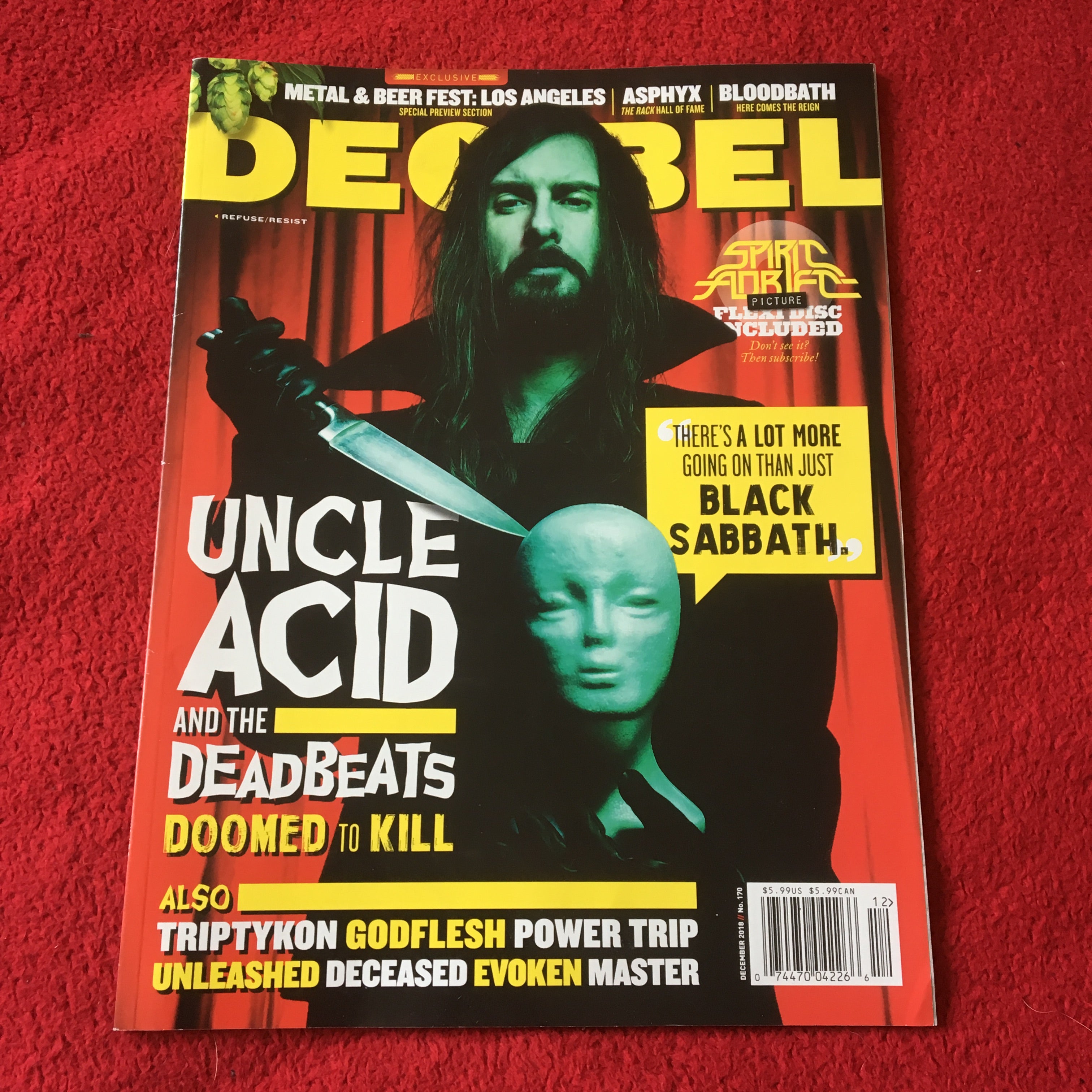 DECIBEL magazine (multiple issues)