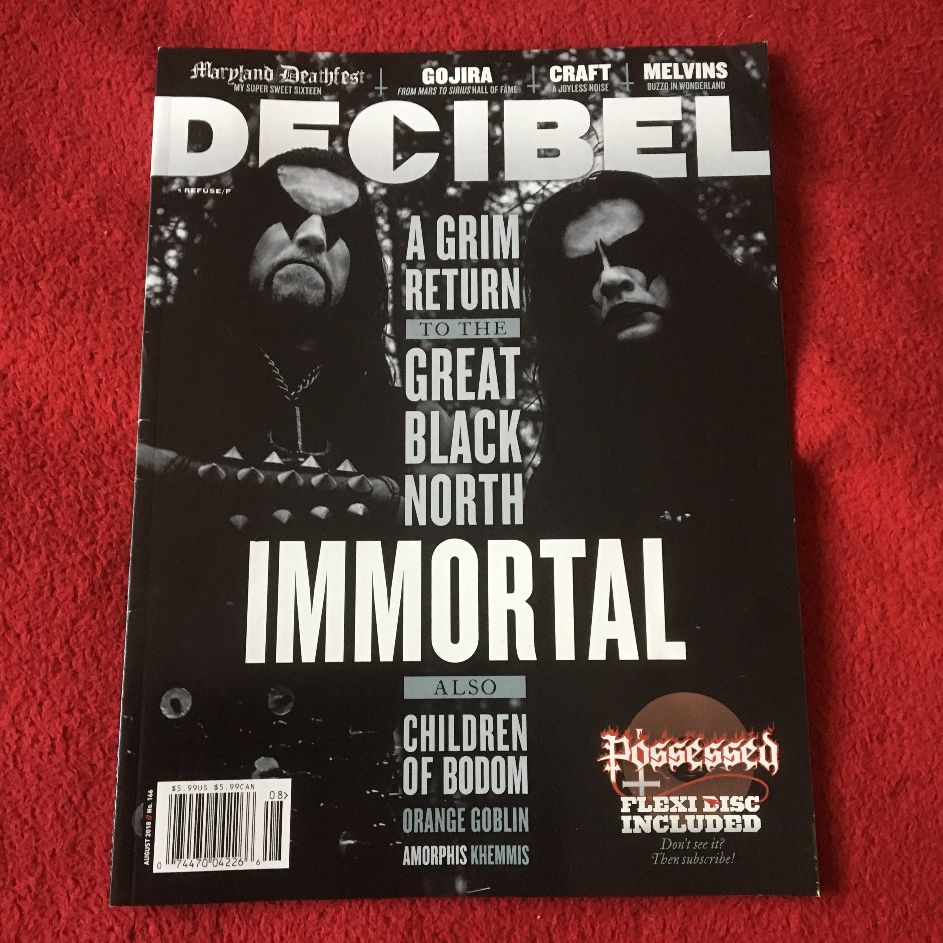 DECIBEL magazine (multiple issues)