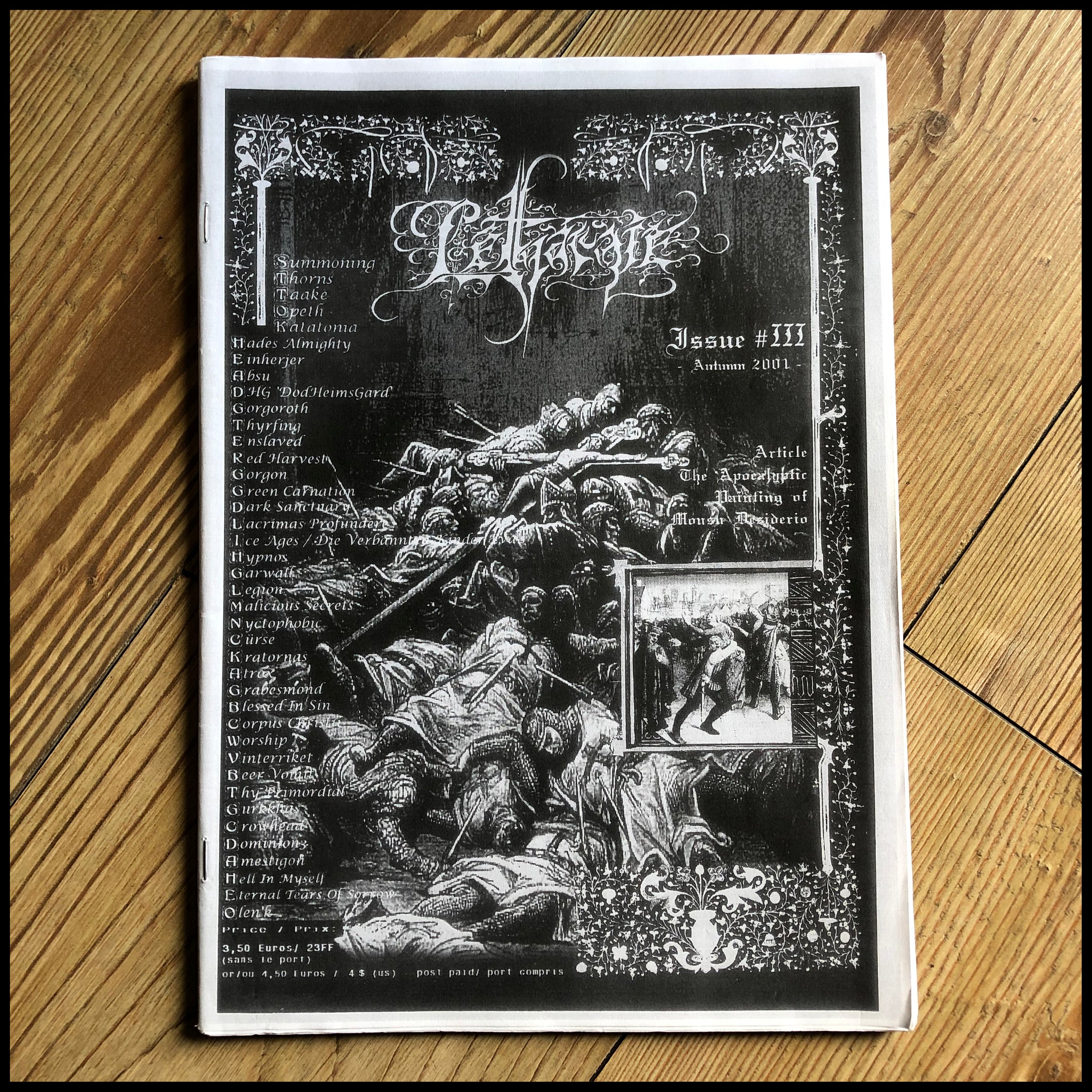 MOVING SALE: Old or rare fanzines / magazines (single copies, updated periodically)