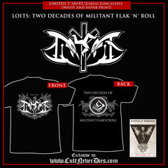 LOITS: 'Two Decades of Militant Flak N Roll' Ltd shirt