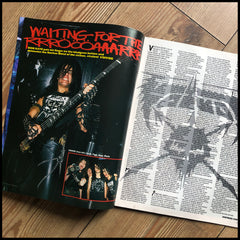 MEGA METAL - 1980s mag focussing on thrash & death metal (multiple issues)