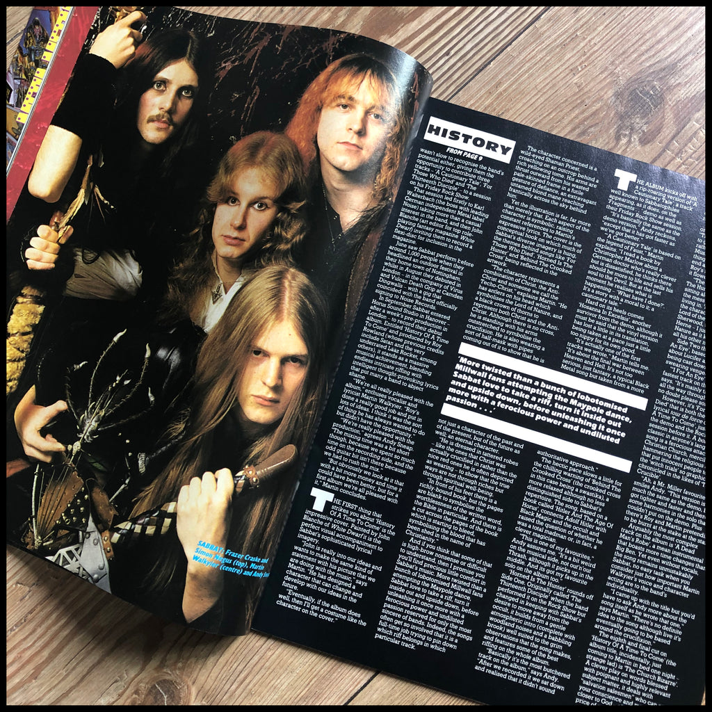 MEGA METAL - 1980s mag focussing on thrash & death metal (multiple issues, new stock!)