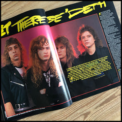 MEGA METAL - 1980s mag focussing on thrash & death metal (multiple issues)