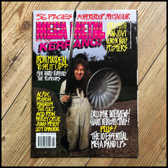 MEGA METAL - 1980s mag focussing on thrash & death metal (multiple issues)