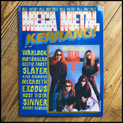 MEGA METAL - 1980s mag focussing on thrash & death metal (multiple issues)