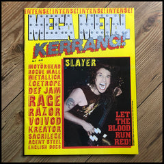 MEGA METAL - 1980s mag focussing on thrash & death metal (multiple issues)