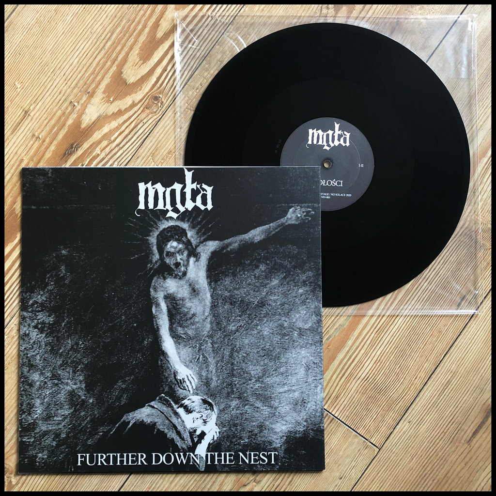 Mdłości + Further Down Nest LP [black material, – CultNeverDies