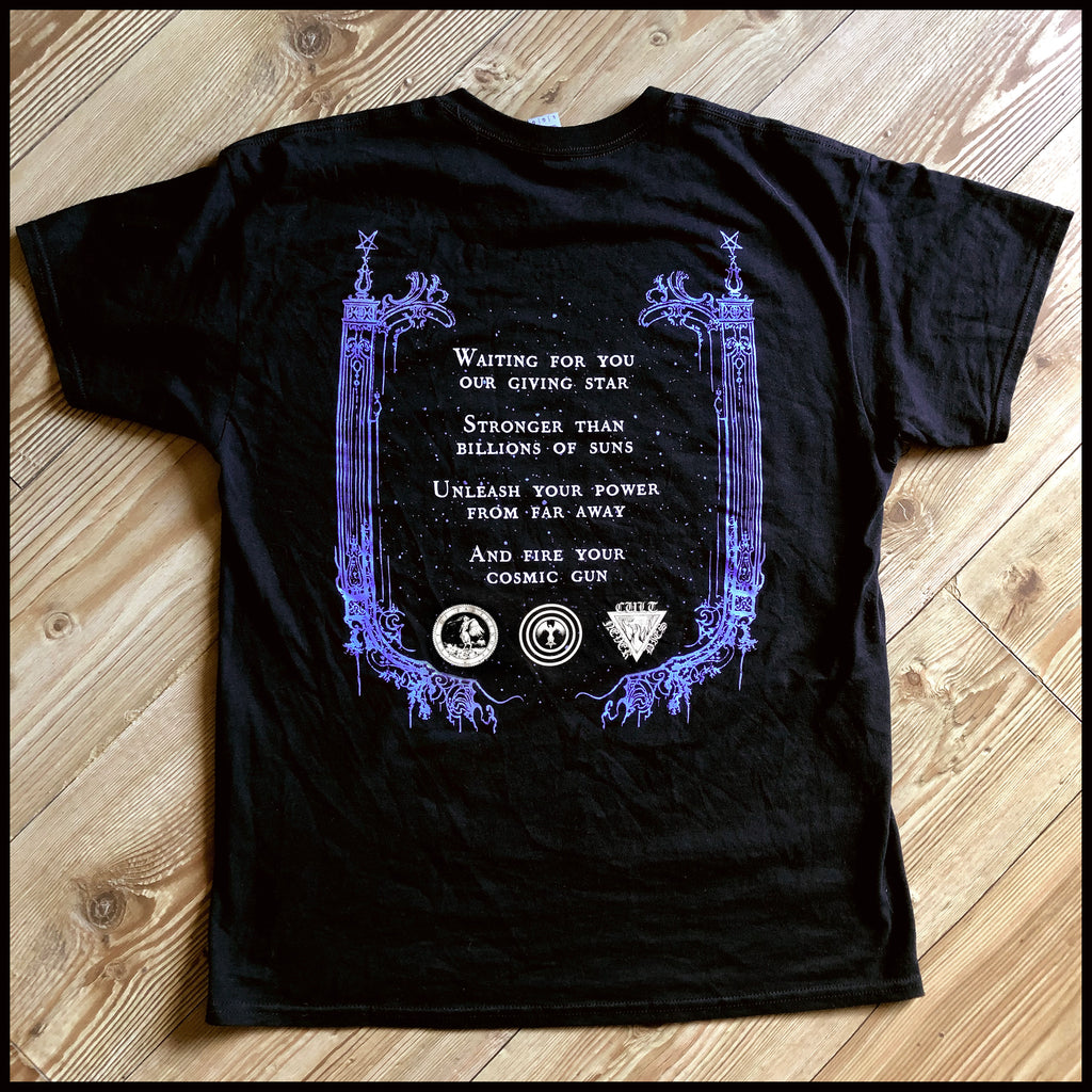 MYSTICUM: official INTO THE COSMIC VOID shirt (mens shirts or girlies available)