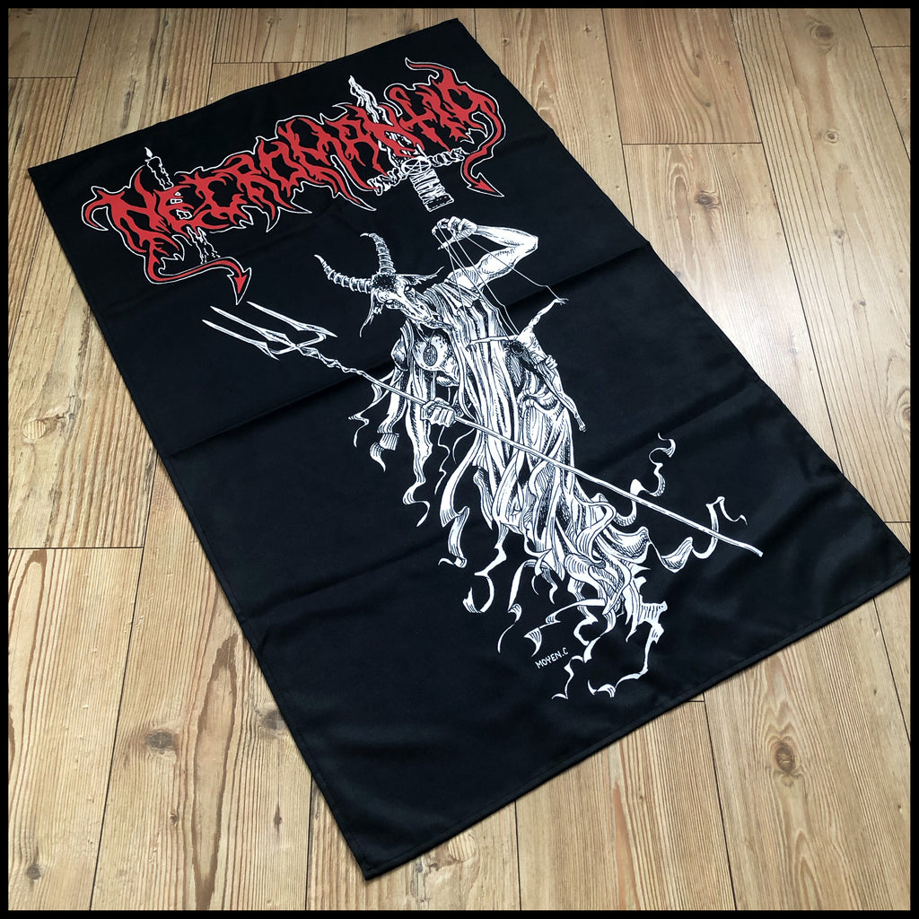 NECROMANTIA: official large flag / textile poster