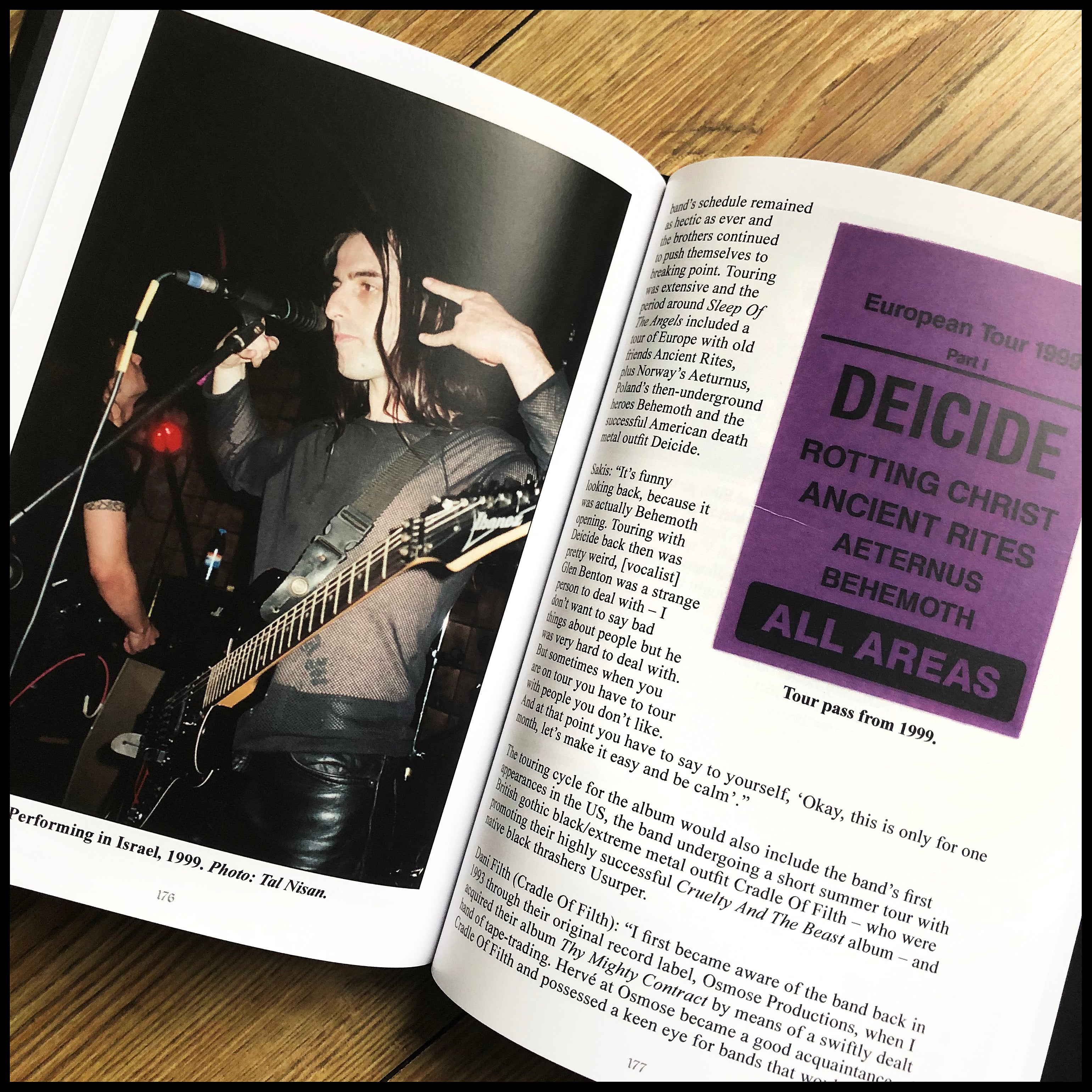 NON SERVIAM: THE STORY OF ROTTING CHRIST colour hardback