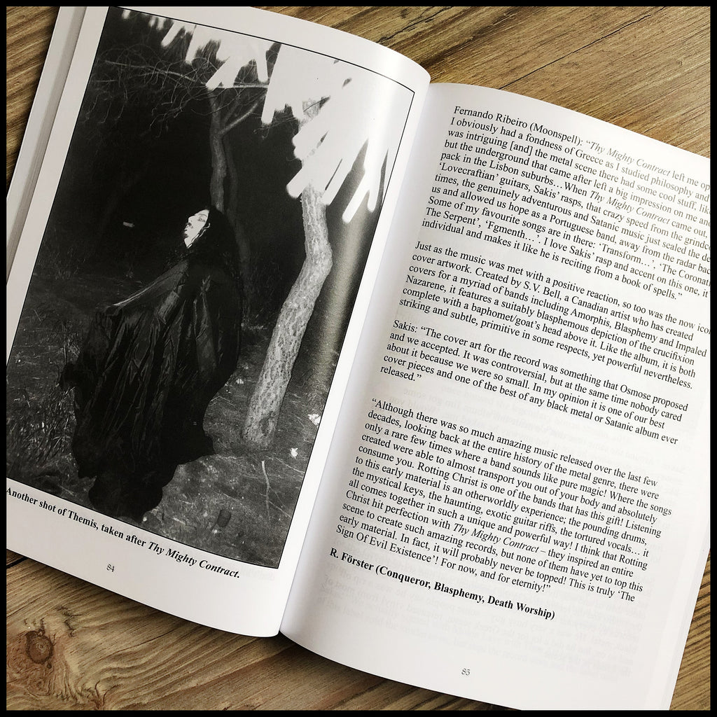 NON SERVIAM: THE STORY OF ROTTING CHRIST colour hardback