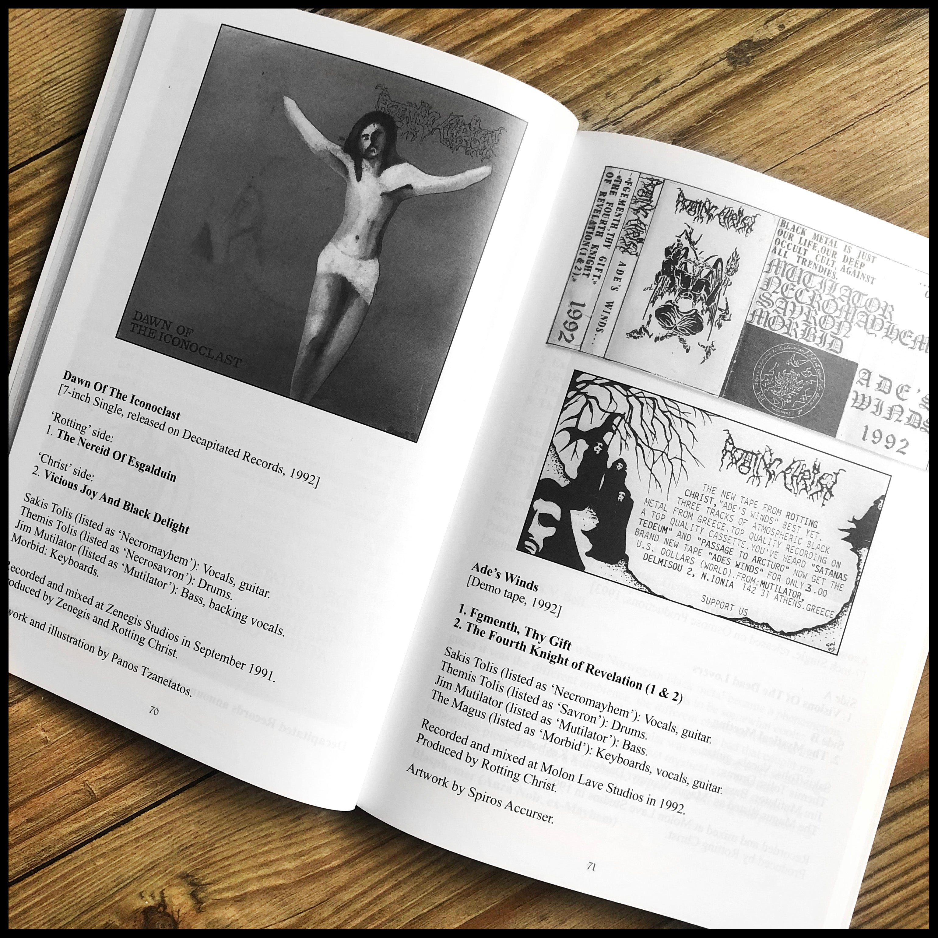 MOVING SALE: NON SERVIAM: THE STORY OF ROTTING CHRIST paperback (ex-display)