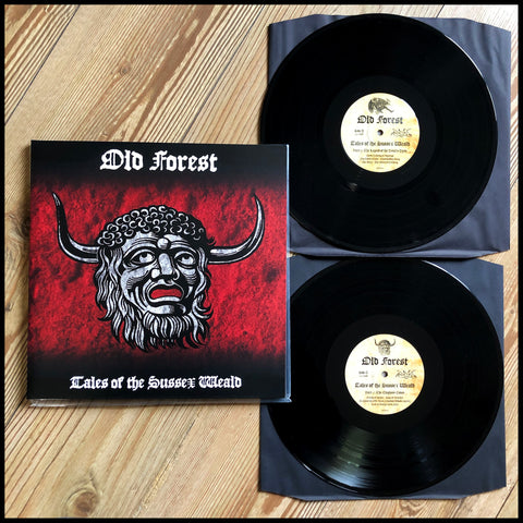 OLD FOREST: Tales of the Sussex Weald 2 x LP (gatefold double vinyl,  (90s English black metal ala Emperor, Satyricon, Gehenna))