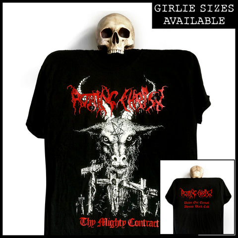 ROTTING CHRIST - 'Thy Mighty Contract' shirt / girlie shirt