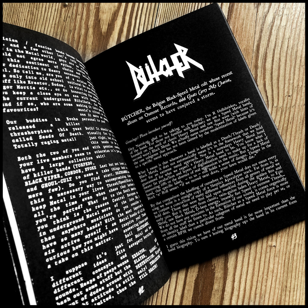 Sale: SHRIEKS FROM THE ABYSS Collection: Issues 1, 2 & 3 fanzine book *with misprint*