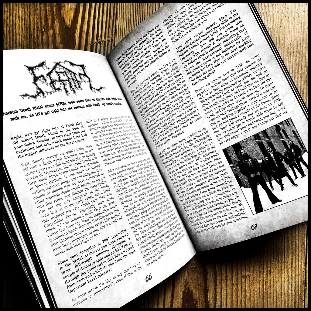 Sale: SHRIEKS FROM THE ABYSS Collection: Issues 1, 2 & 3 fanzine book *with misprint*