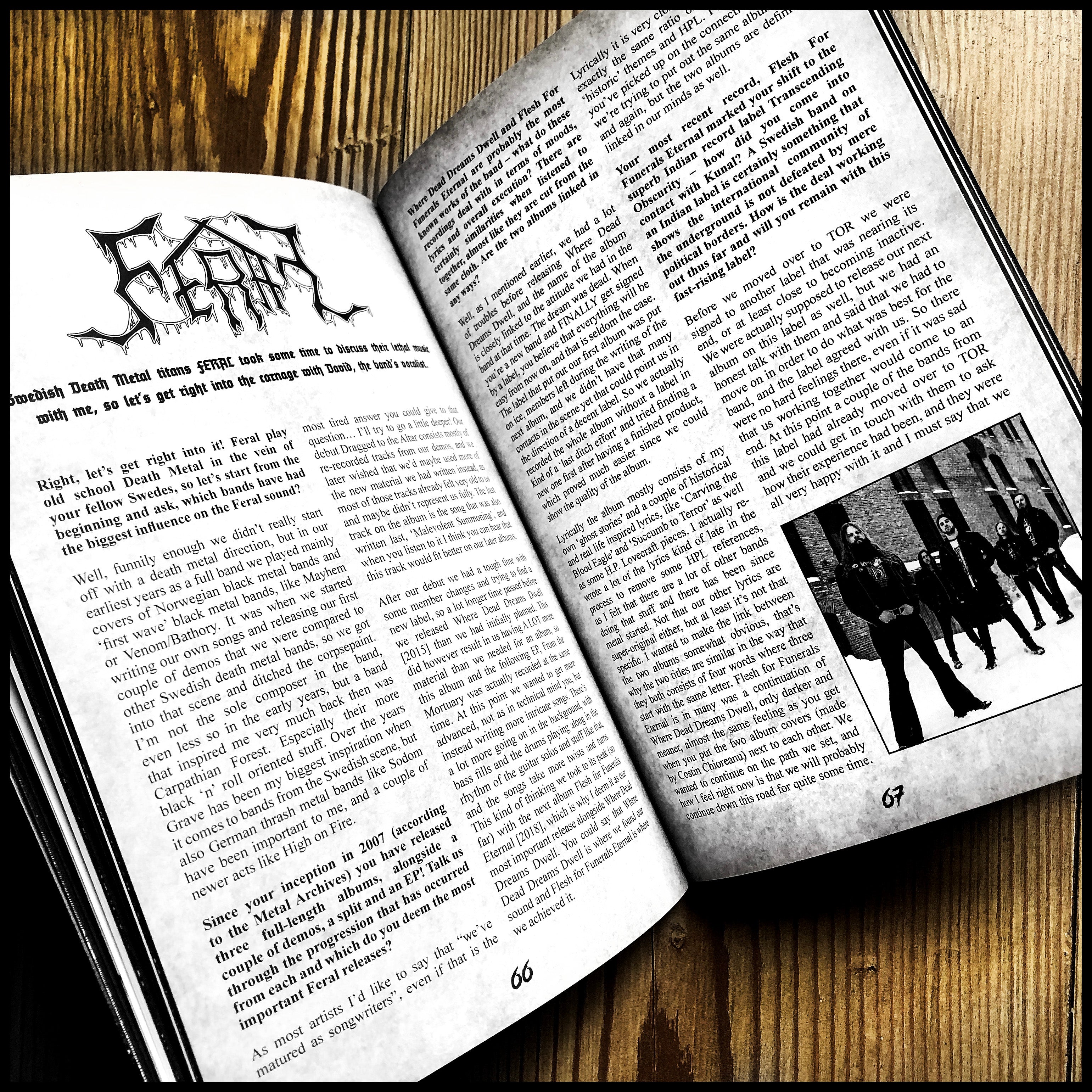 Sale: SHRIEKS FROM THE ABYSS Collection: Issues 1, 2 & 3 fanzine book *with misprint*