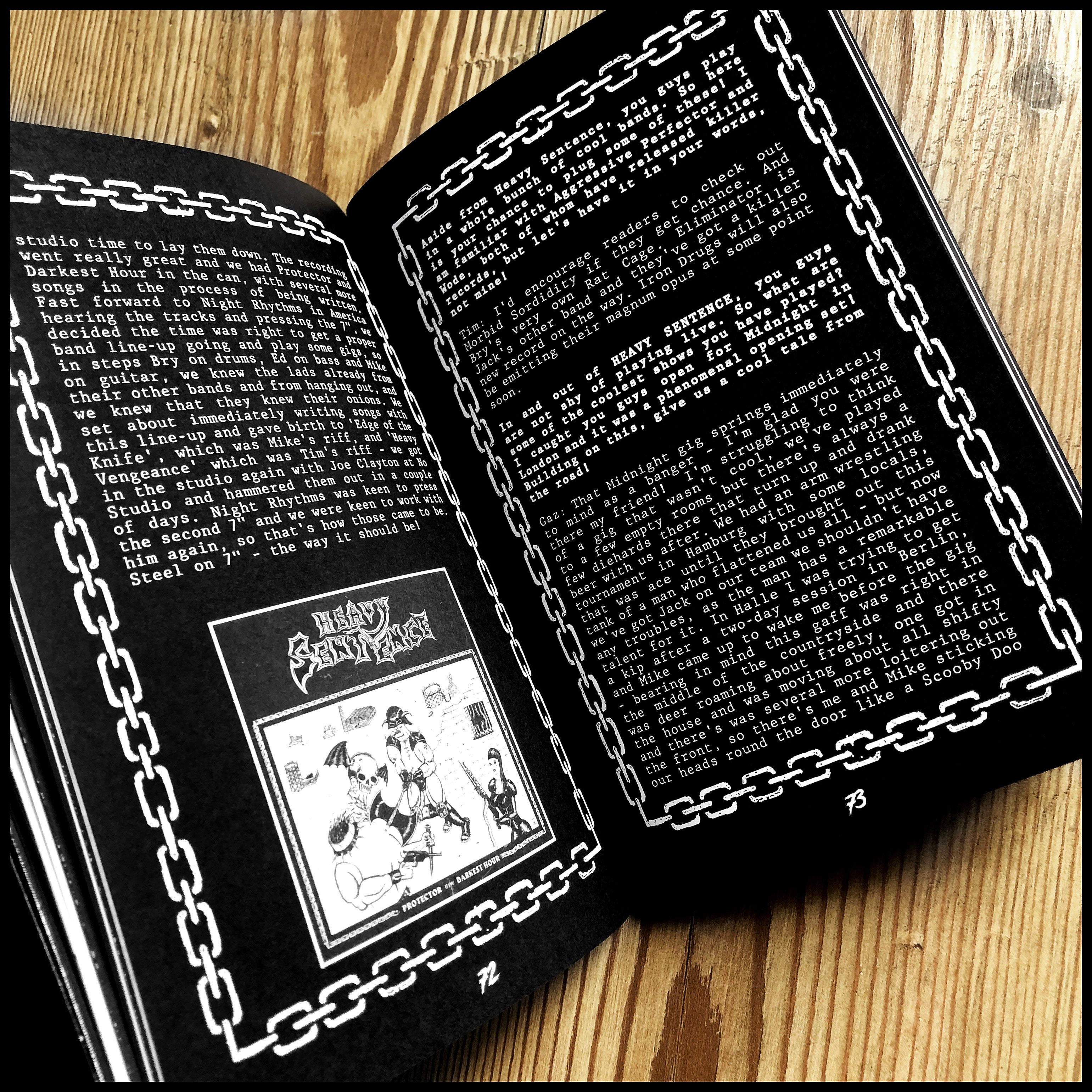 Sale: SHRIEKS FROM THE ABYSS Collection: Issues 1, 2 & 3 fanzine book *with misprint*
