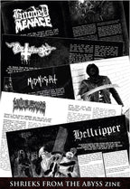 Sale: SHRIEKS FROM THE ABYSS Collection: Issues 1, 2 & 3 fanzine book *with misprint*