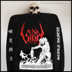 SIGH: official SCORN DEFEAT (original art) longsleeve shirt  (by CND)  *with exclusive signed postcard*