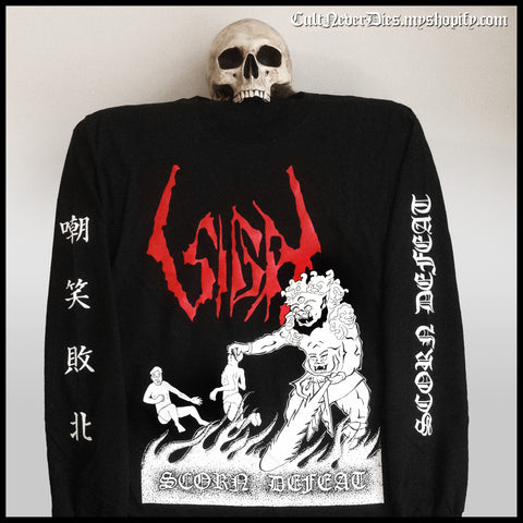 Preorder [late January 2026]: SIGH: Scorn Defeat (original art) longsleeve shirt  (by CND)