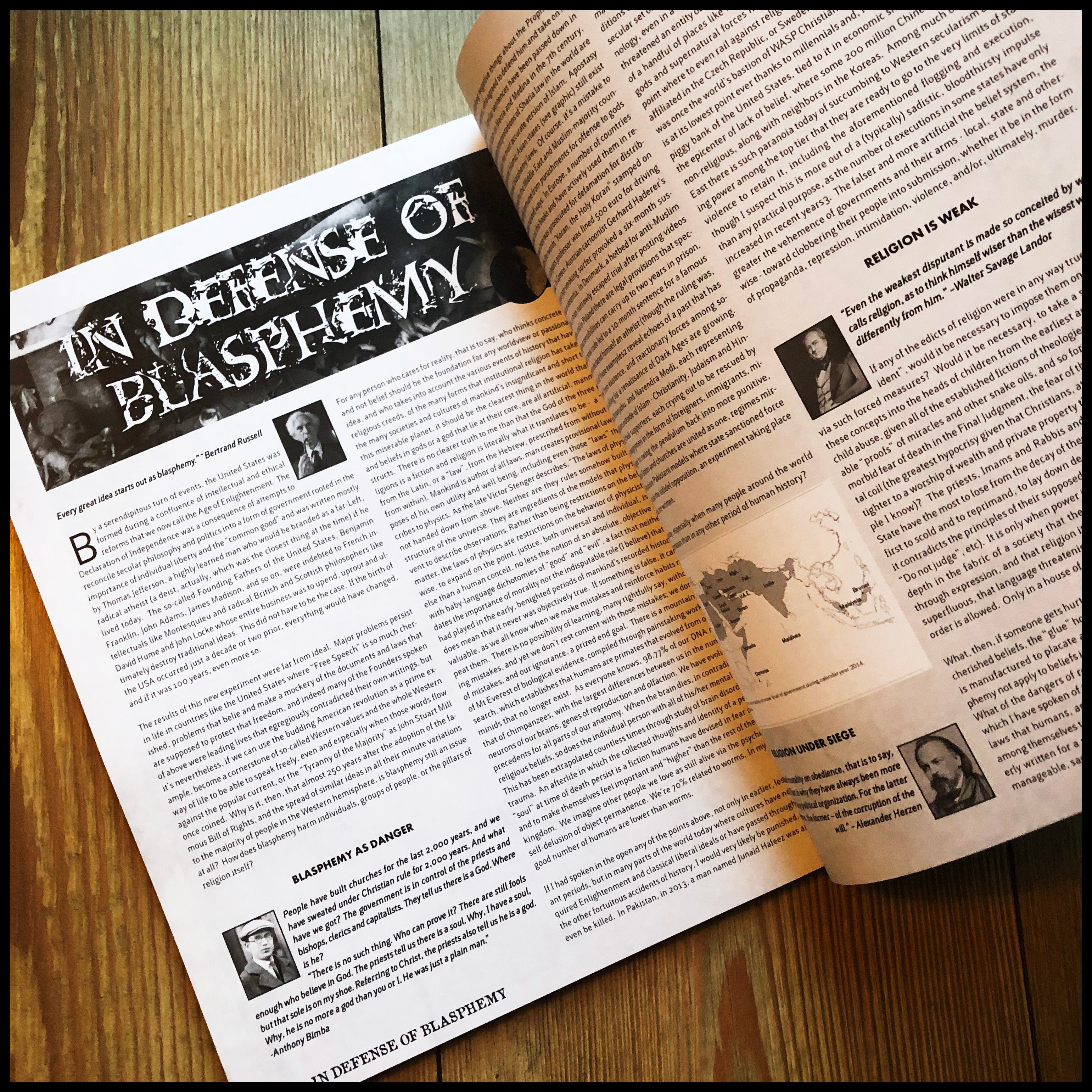 MOVING SALE:  THE CONVIVIAL HERMIT issue 9 (large, high quality black / death / underground metal & culture publication)