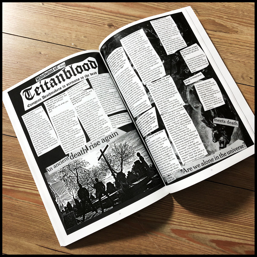 ULTRA DAMAGED: DAMAGE INC. ZINE ANTHOLOGY book (Underground Archives 1) [by Maniac, ex-MAYHEM]