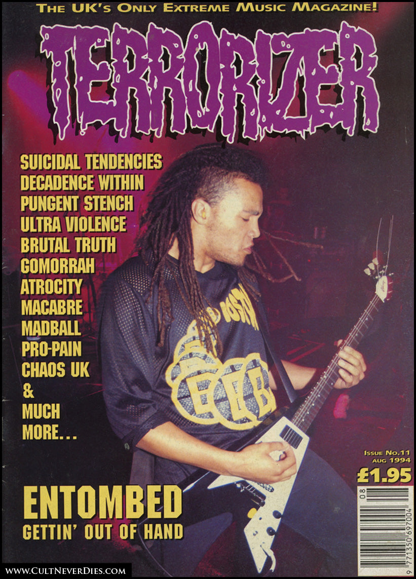 TERRORIZER magazine sale (early issues, 1-50) *rare*