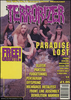 TERRORIZER magazine sale (early issues, 1-50) *rare*