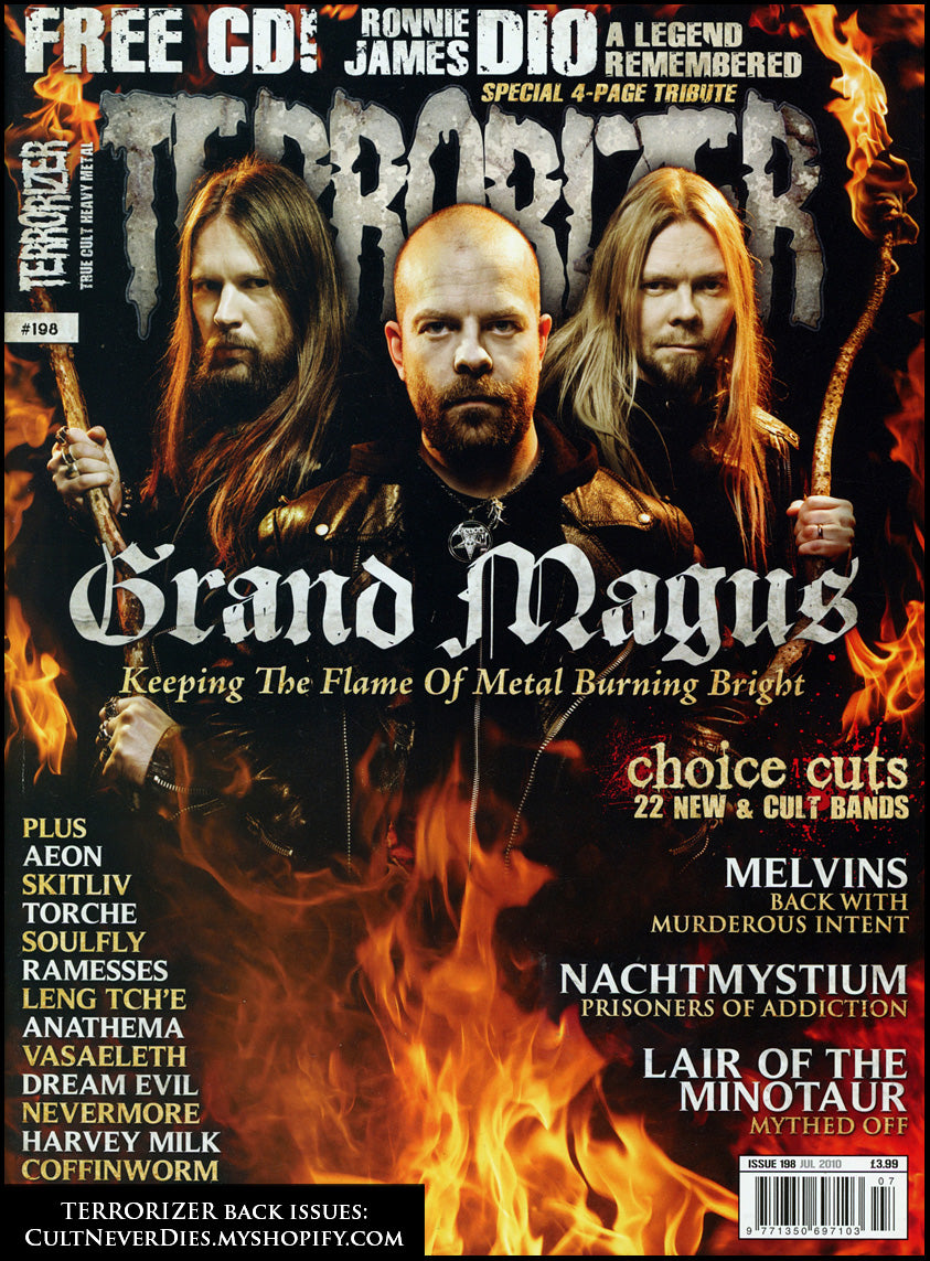 MOVING SALE: TERRORIZER magazine £1 per copy!   (issues 150-200)
