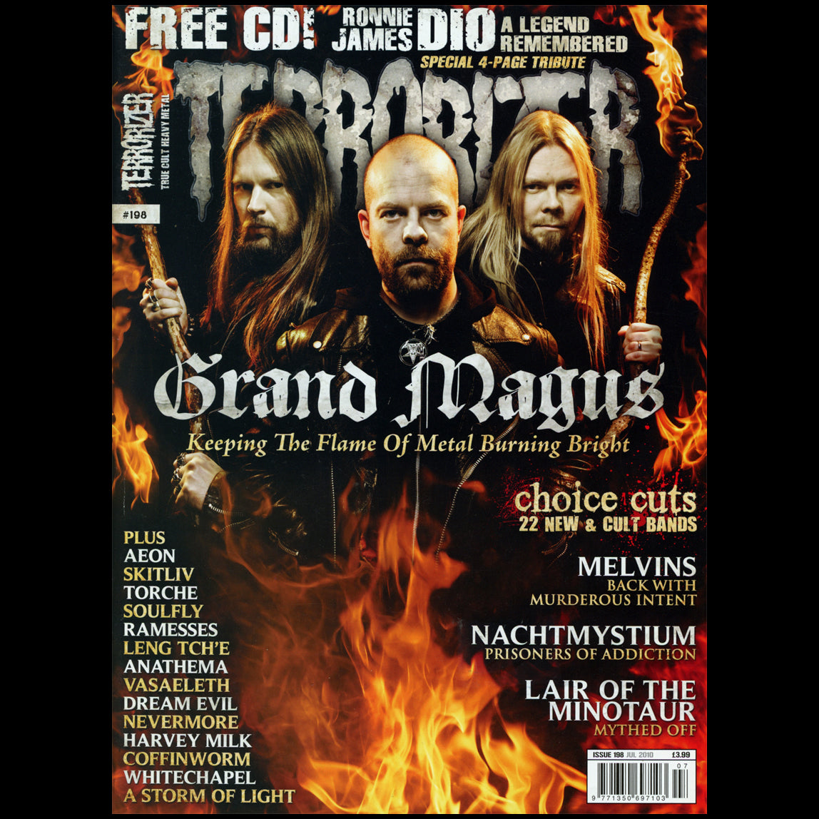 MOVING SALE: TERRORIZER magazine £1 per copy!   (issues 150-200)
