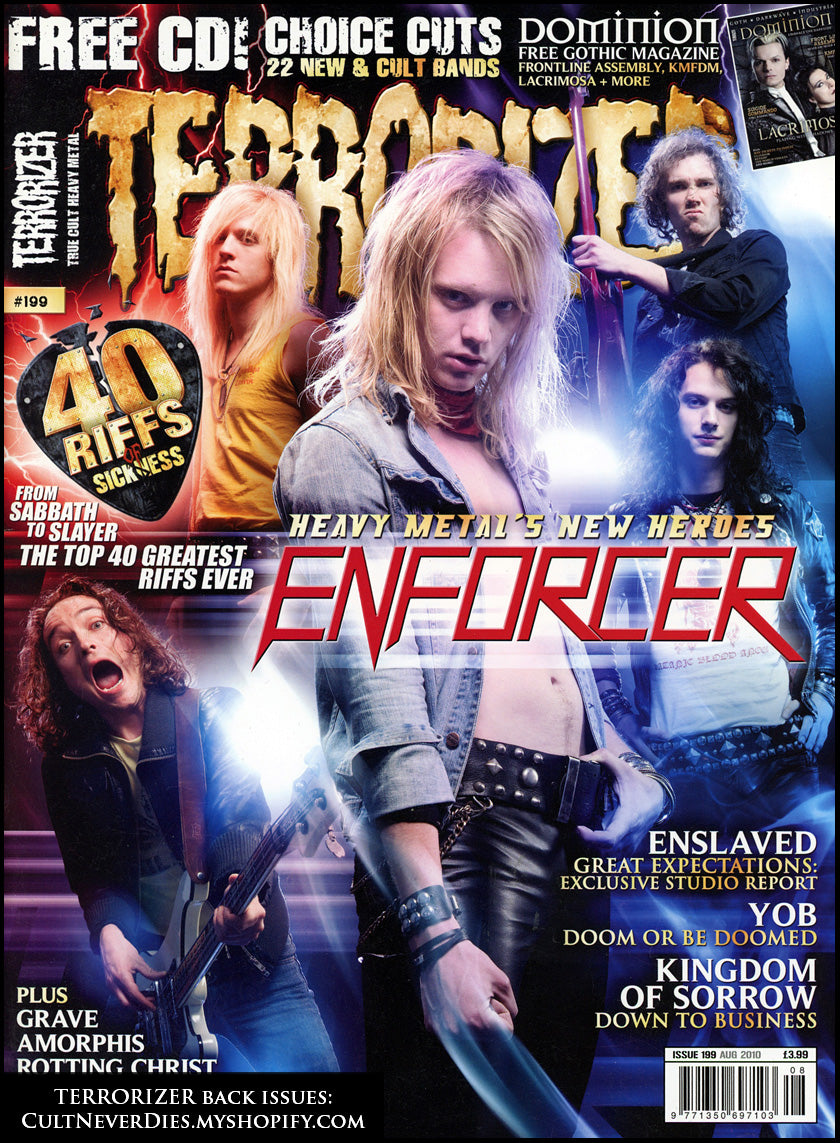 MOVING SALE: TERRORIZER magazine £1 per copy!   (issues 150-200)
