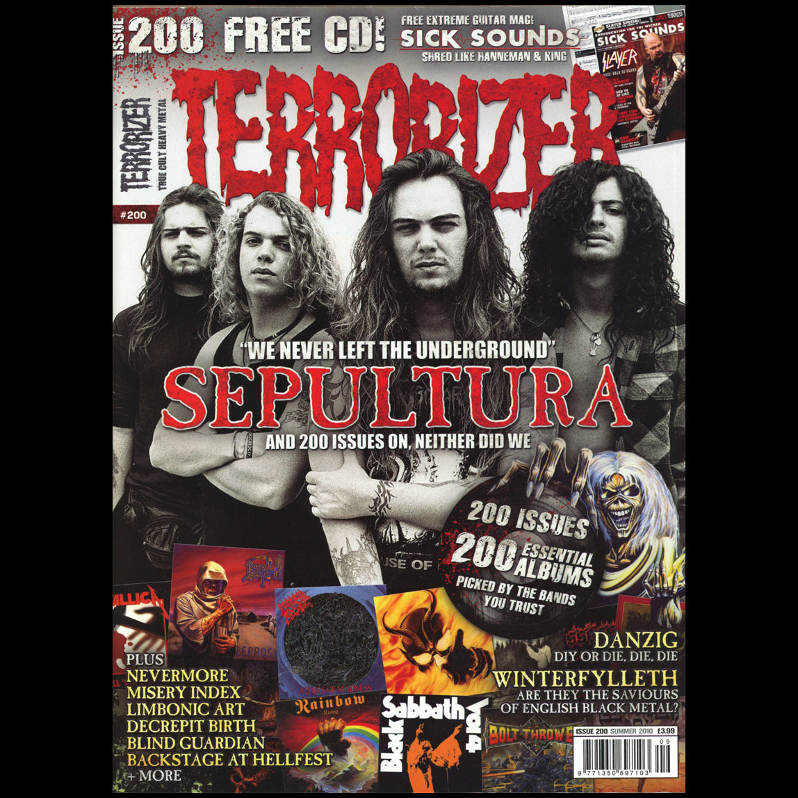MOVING SALE: TERRORIZER magazine £1 per copy!   (issues 150-200)