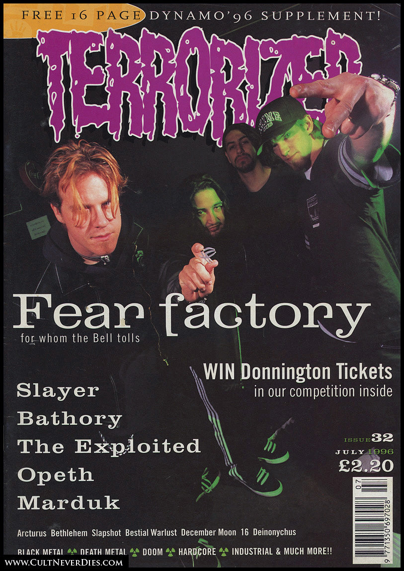 TERRORIZER magazine sale (early issues, 1-50) *rare*