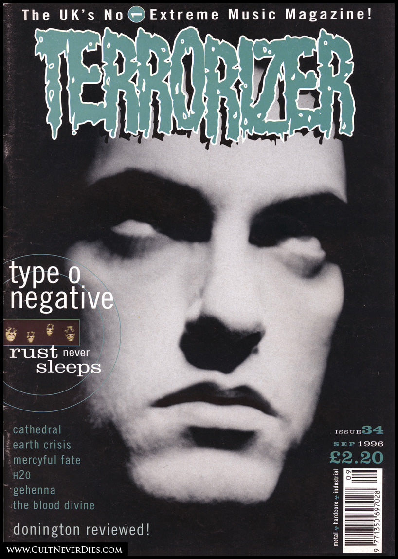 TERRORIZER magazine sale (early issues, 1-50) *rare*