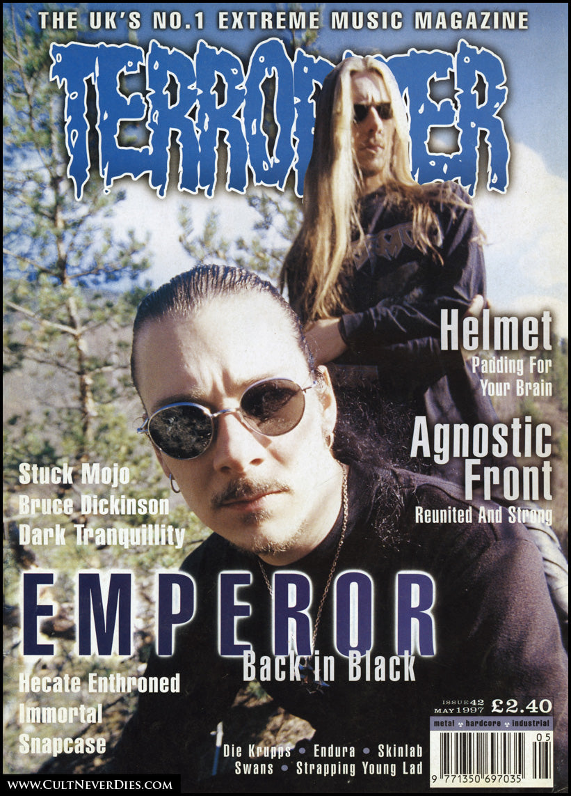TERRORIZER magazine sale (early issues, 1-50) *rare*