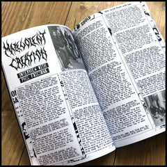 TOUGH RIFFS #3 zine  (Mercyless, Rotten Sound, Sinister, Holy Terror etc)