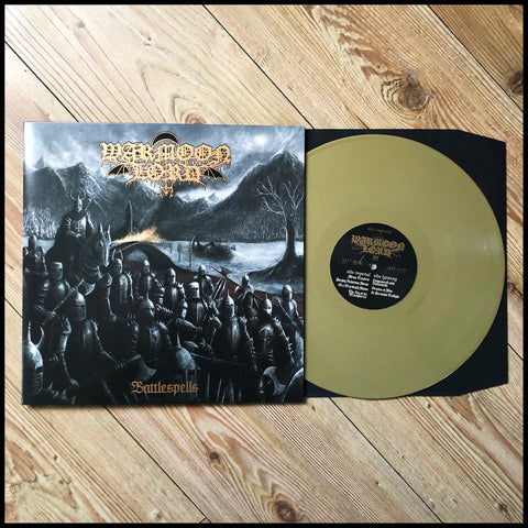 WARMOON LORD: Battlespells LP (Gold vinyl, gatefold sleeve, new trad BM ala Vargrav)