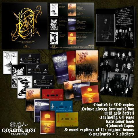 DAWN: Complete Discography Ultimate Edition (6 cassette boxset & hardcover book + postcards & stickers)