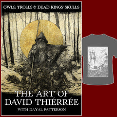 MOVING SALE: OWLS, TROLLS & DEAD KING'S SKULLS: THE ART OF DAVID THIÉRRÉE book (ex-display/imperfect copies)