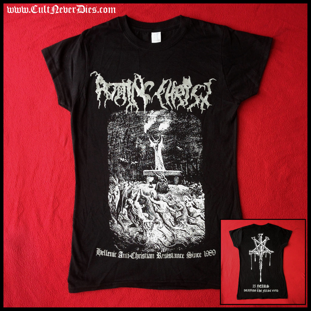 Rotting Christ – with Edition of CultNeverDies certificate Years... - Shirt Limited 25 authenticity