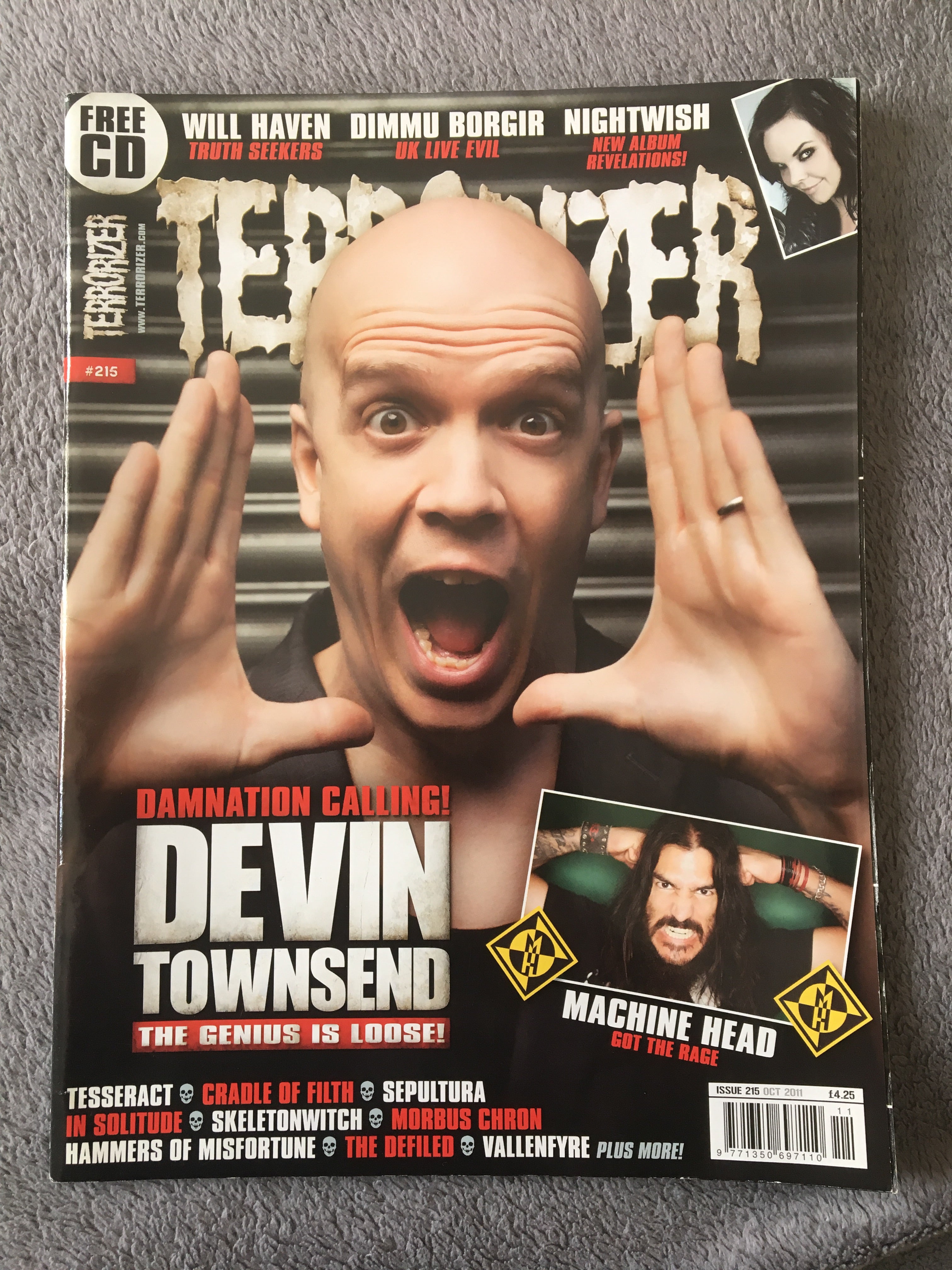 MOVING SALE: TERRORIZER magazine £1 per copy!   (201-final issue)