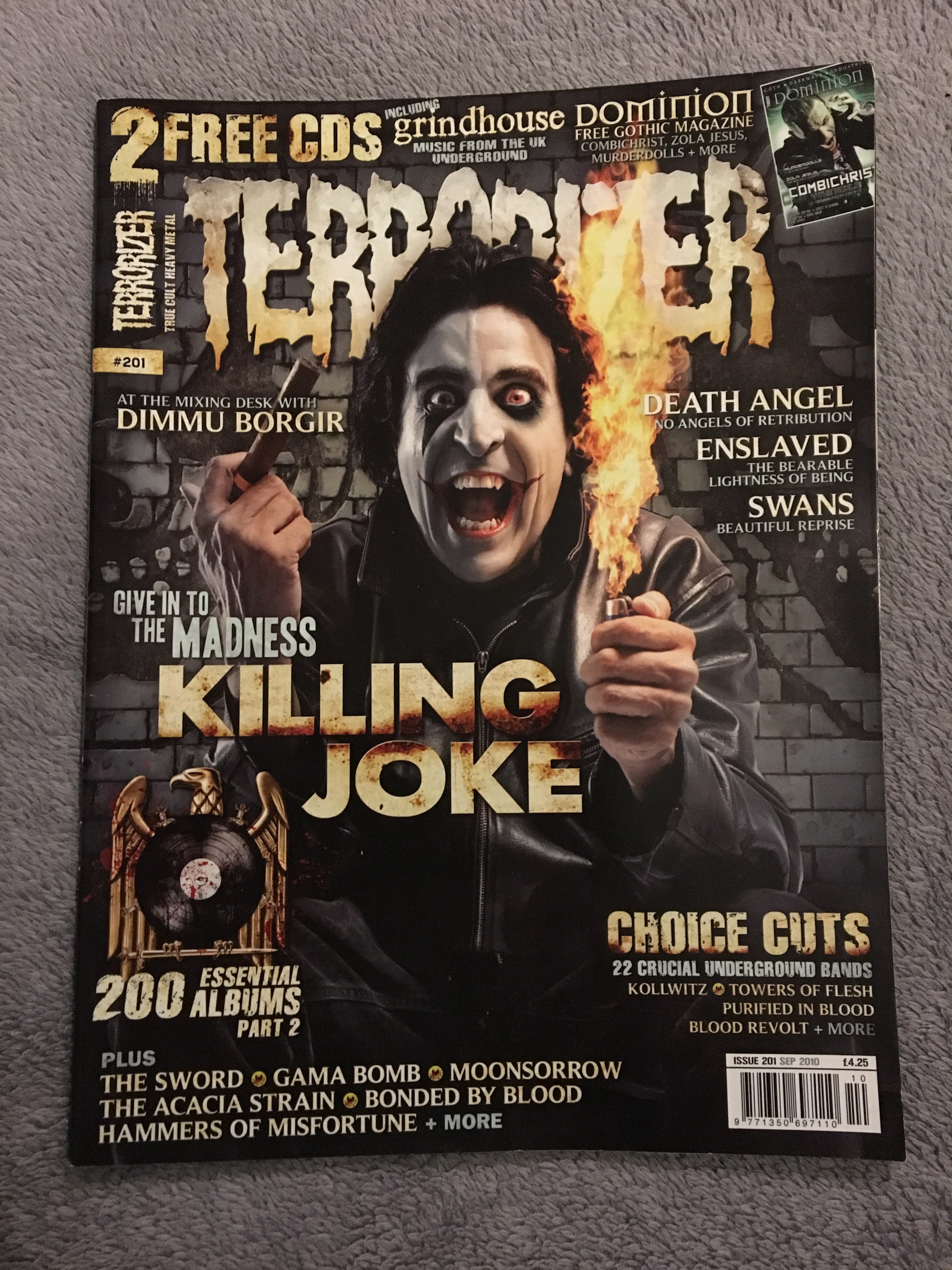 MOVING SALE: TERRORIZER magazine £1 per copy!   (201-final issue)
