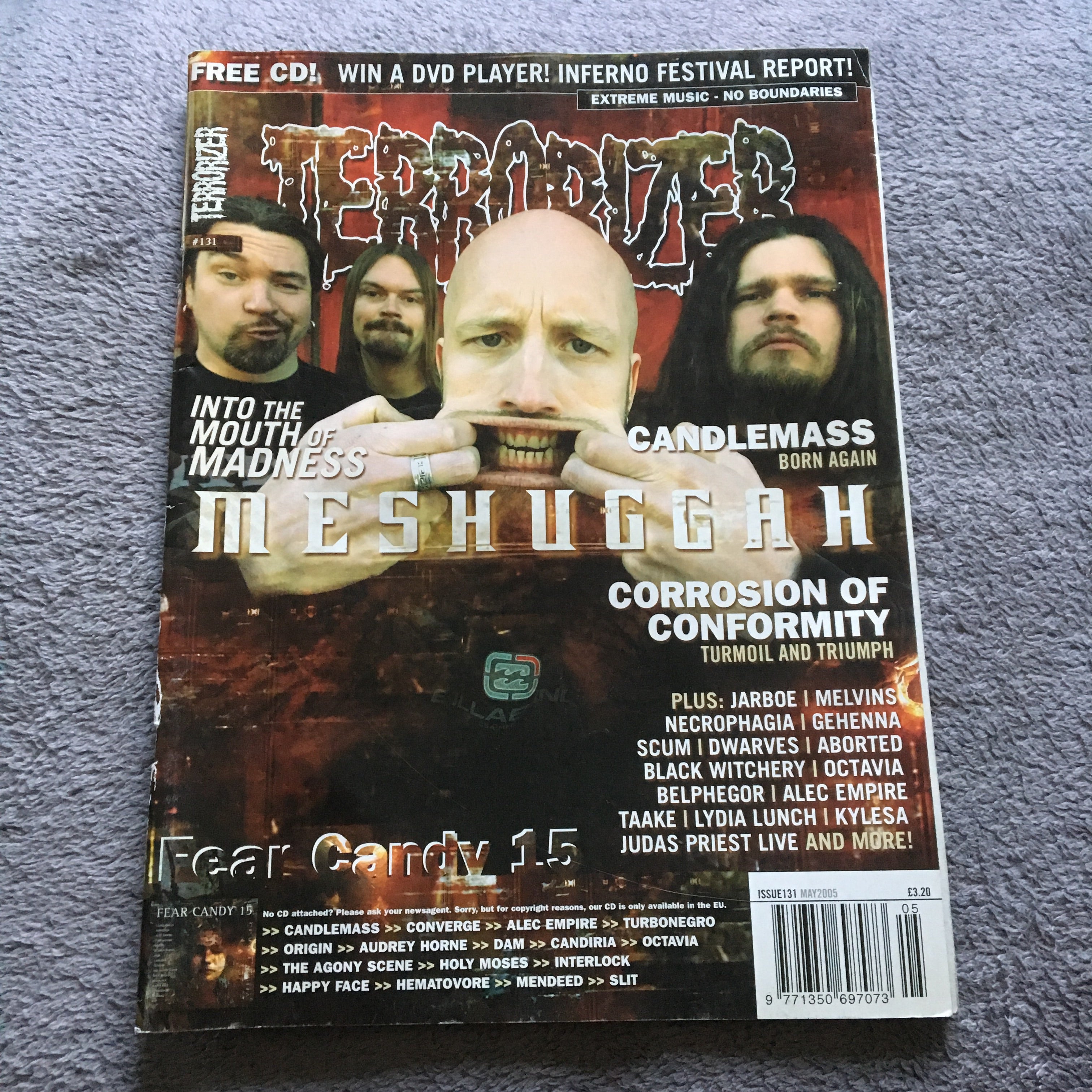 MOVING SALE: TERRORIZER magazine £1 per copy!   (issues 150-200)