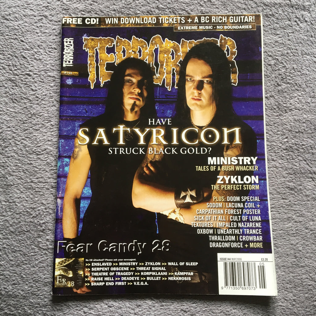 MOVING SALE: TERRORIZER magazine £1 per copy!   (issues 150-200)