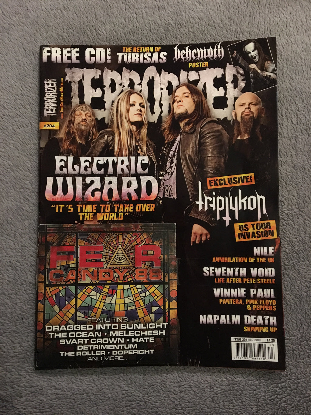 MOVING SALE: TERRORIZER magazine £1 per copy!   (201-final issue)