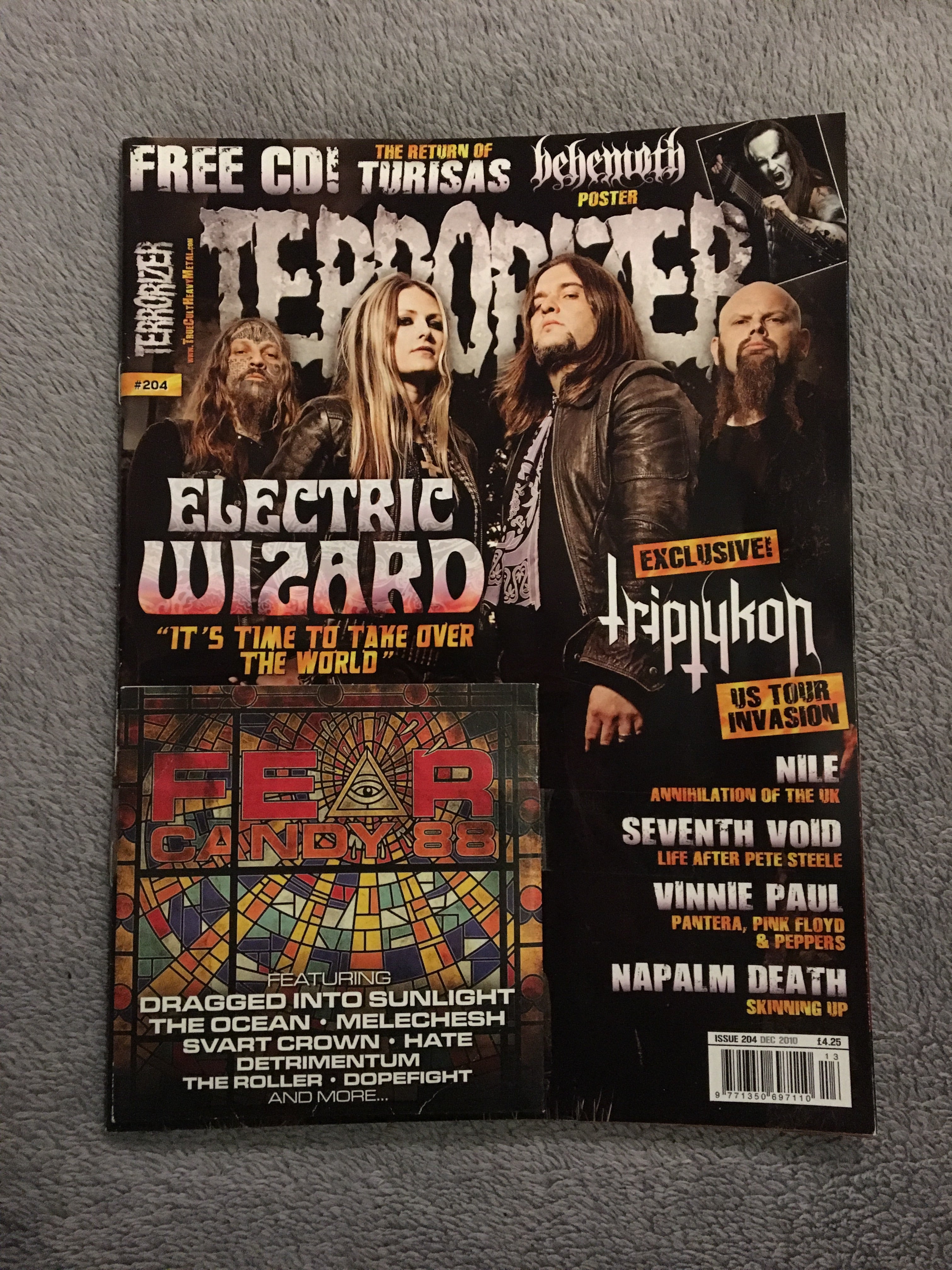 MOVING SALE: TERRORIZER magazine £1 per copy!   (201-final issue)